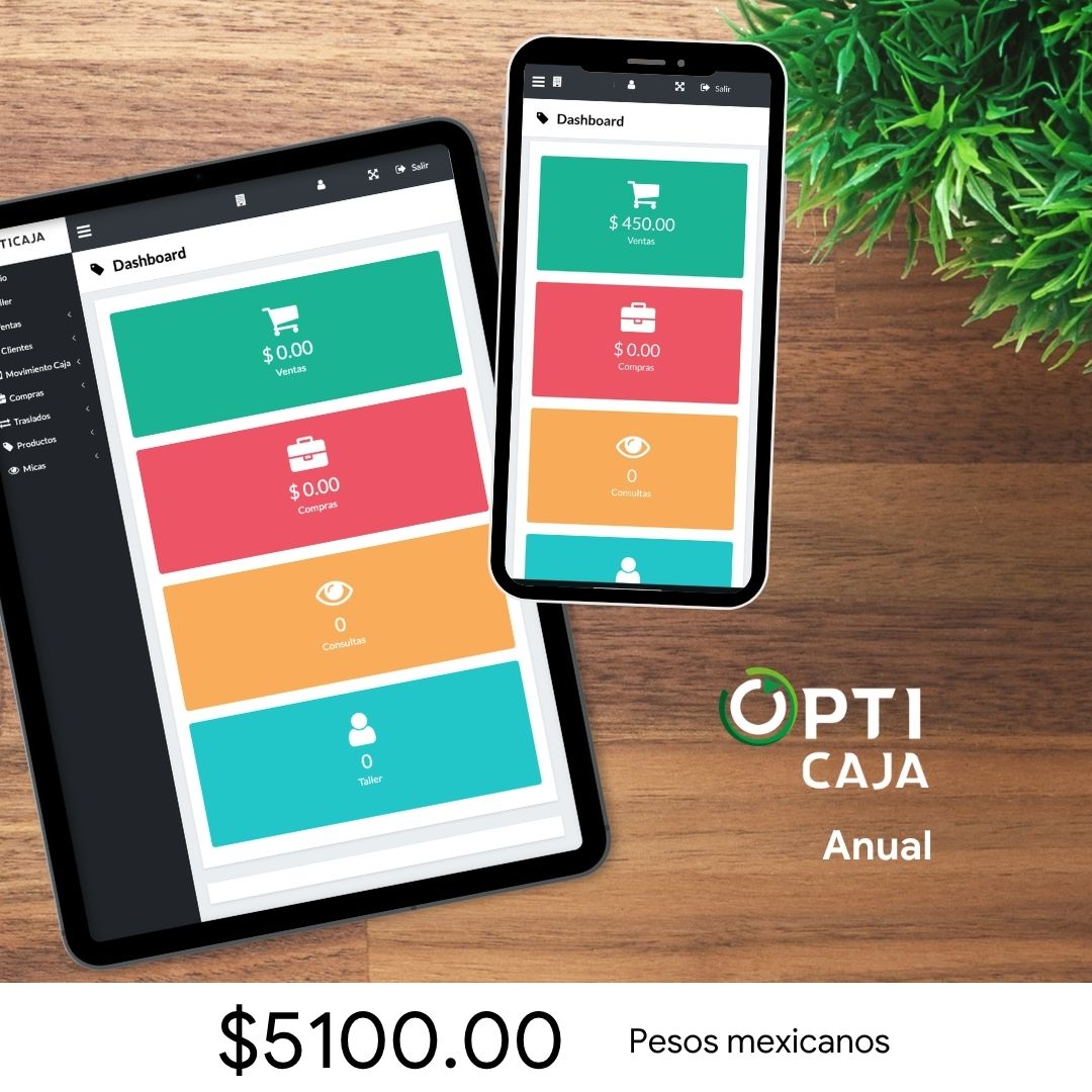 Opti caja ® (Suscripción Anual)