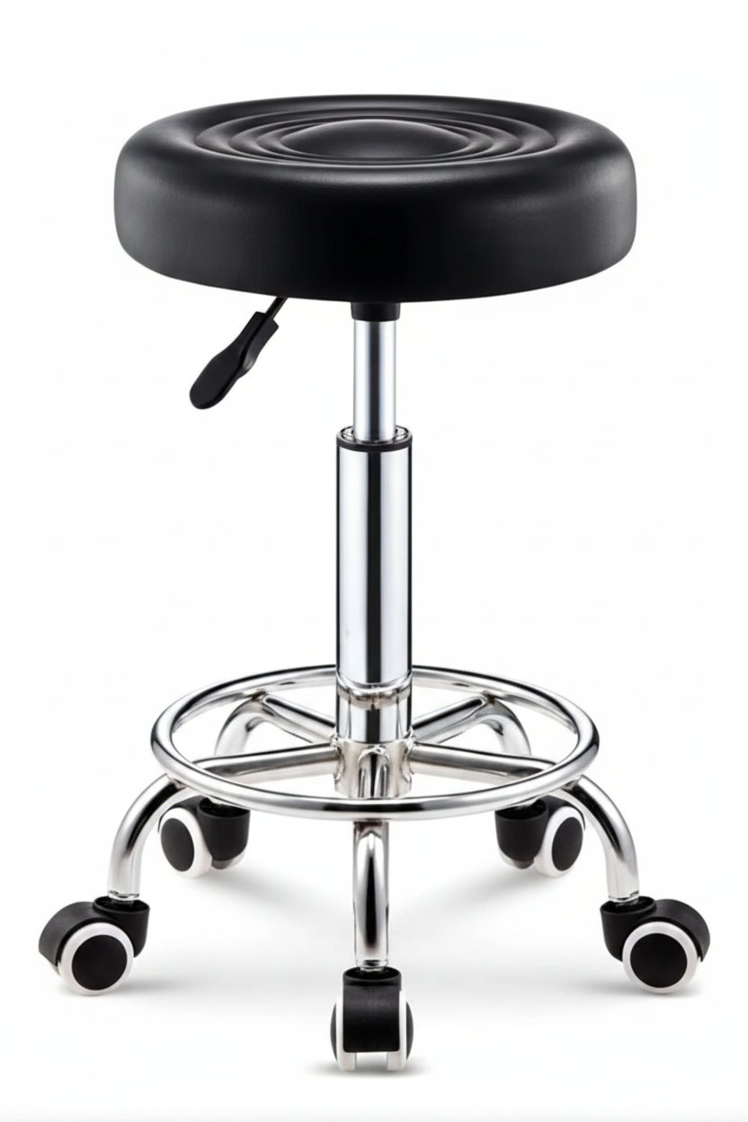 Banquito Para Consultorio Piel 12E55