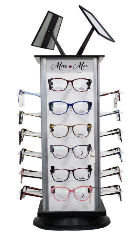 Exhibidor De Mesa Giratorio 24 Lentes Missmoe 3237EXHGIRMM001