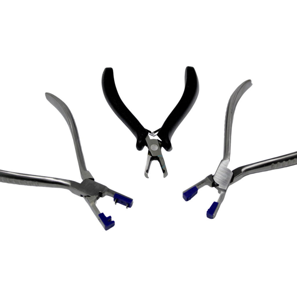 Juego De Pinzas 3P 8D Aluminio 163L9073A