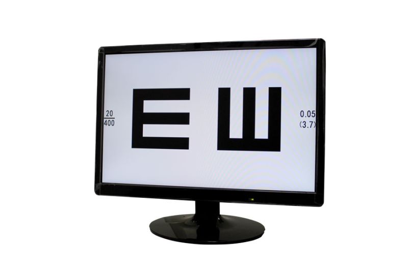 Optotipo Tipo Pantalla Monitor 18.5” LCD 264LY185