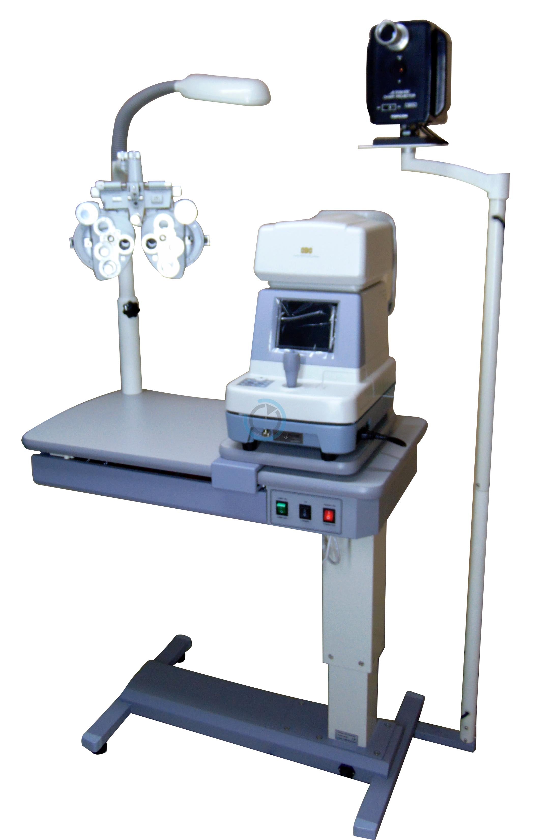 Mesa de Elevación Cajón Poste Foroptor Amplia 233cp180a