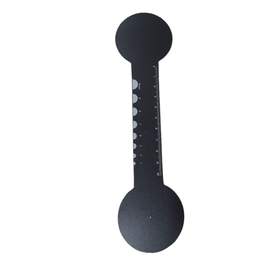 Oclusor Plano con Estenopeico (Duo) Negro 3383OPED02