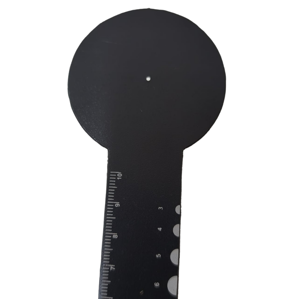 Oclusor Plano con Estenopeico (Duo) Negro 3383OPED02