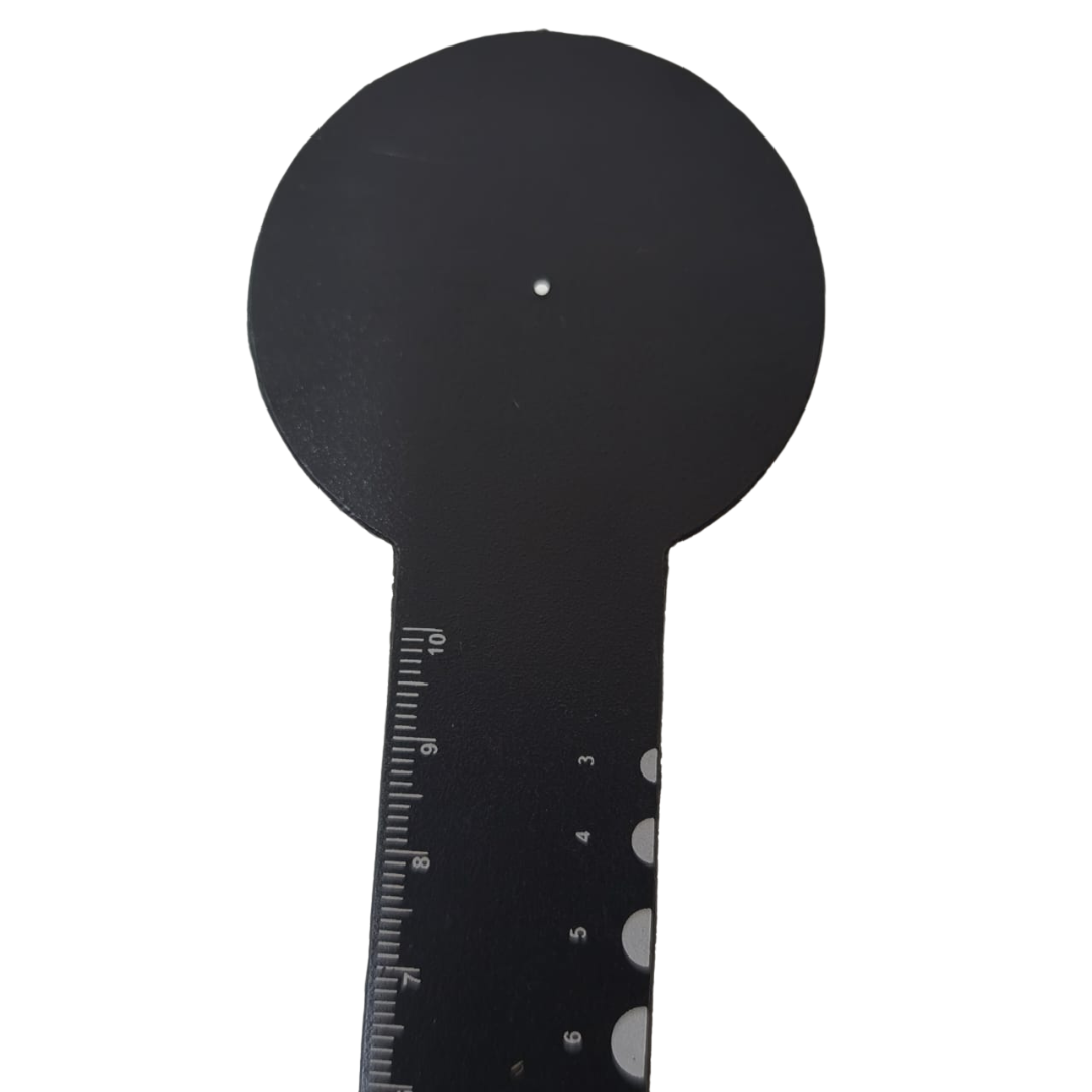 Oclusor Plano con Estenopeico (Duo) Negro 3383OPED02