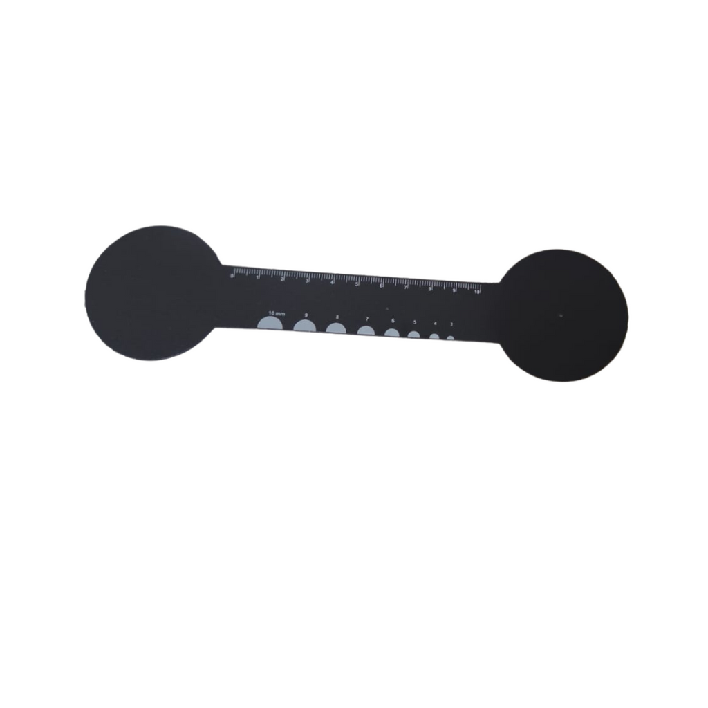 Oclusor Plano con Estenopeico (Duo) Negro 3383OPED02