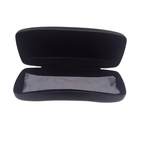 Estuche Negro Duro para Lentes – Modelo 126E62