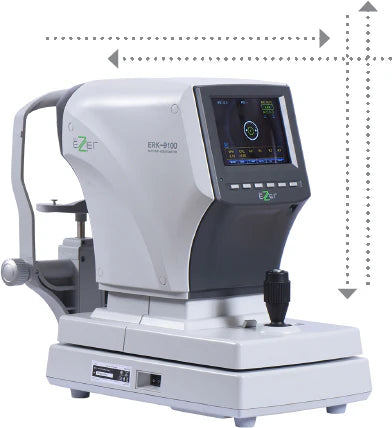Autorefractómetro Con Queratómetro Ezer 1235ERK-9100